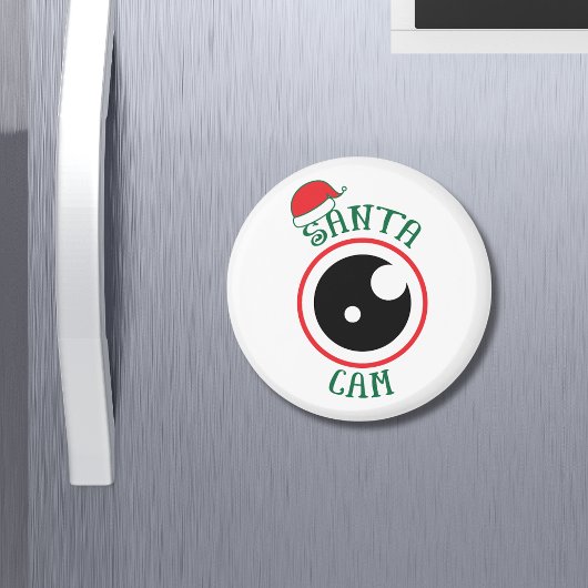 Santa Cam Niedlich Modernes Weihnachtsfest Magnet