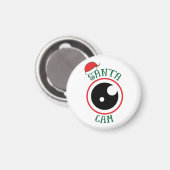 Santa Cam Niedlich Modernes Weihnachtsfest Magnet (Vorderseite/Rückseite)