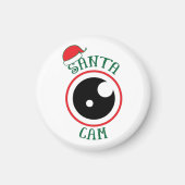 Santa Cam Niedlich Modernes Weihnachtsfest Magnet (Vorne)