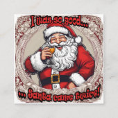 Santa Came Twice! Begleitkarte (Vorderseite)