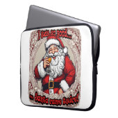 Santa Came Twice! Laptopschutzhülle (Vorderseite Links)