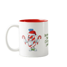 Santa Candy Cane Personalisiert