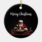 Santa Candy Claus Ornament (Vorne)