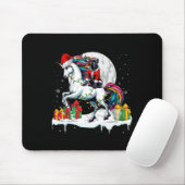Santa Cane Corso Riding Unicorn Weihnachtsmann Ki Mousepad (Mit Mouse)