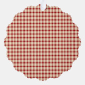 Santa Cap Baseball Dad Personalized Ornament Karte (Rückseite)