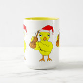 Santa Cap Violin Chick Tasse (Zentrum)