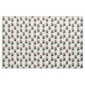 Santa Cartoon Boston Terrier Stoff (Fat Quarter (45,7 x 55,9 cm))
