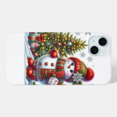 Santa Case-Mate iPhone Hülle (Rückseite (Horizontal))
