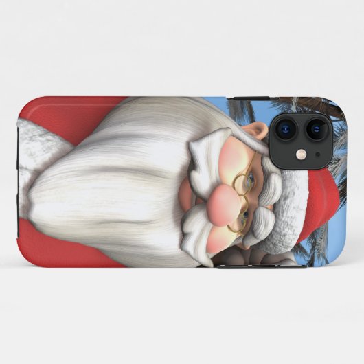 Santa Case-Mate iPhone Hülle (Rückseite (Horizontal))