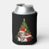Santa Cat Dosenkühler (Kanne Vorderseite)