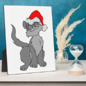 SANTA CAT FOTOPLATTE (Seite)