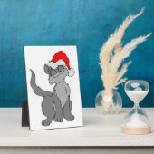 SANTA CAT FOTOPLATTE (Seite)