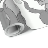 SANTA CAT GESCHENKPAPIER (Rolleneckpunkt)