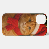 Santa Cat iPhone 13 Case iPhone Hülle (Rückseite (Horizontal))