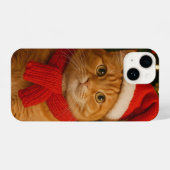 Santa Cat iPhone Case iPhone Hülle (Rückseite (Horizontal))