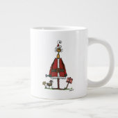Santa Cat Jumbo-Tasse (Rechts)
