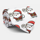 Santa Cat Krawatte (Gerollt)