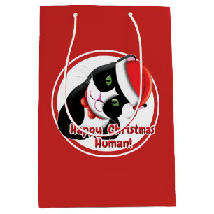 Santa Cat Mittlere Geschenktüte