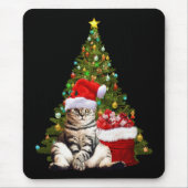 Santa Cat Mousepad (Vorne)