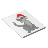 SANTA CAT NOTIZBLOCK (angewinkelt)