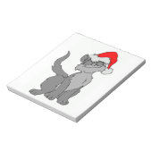 SANTA CAT NOTIZBLOCK (Rotiert)
