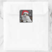 Santa Cat Stickers (Tasche)