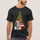 Santa Cat T-Shirt (Vorderseite)