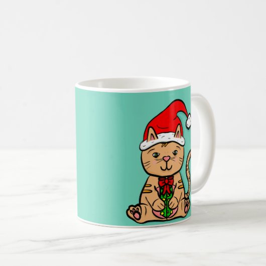 Santa Cat Tasse (VorderseiteRechts)