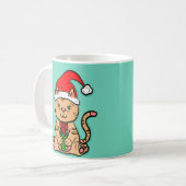 Santa Cat Tasse (Vorderseite Links)