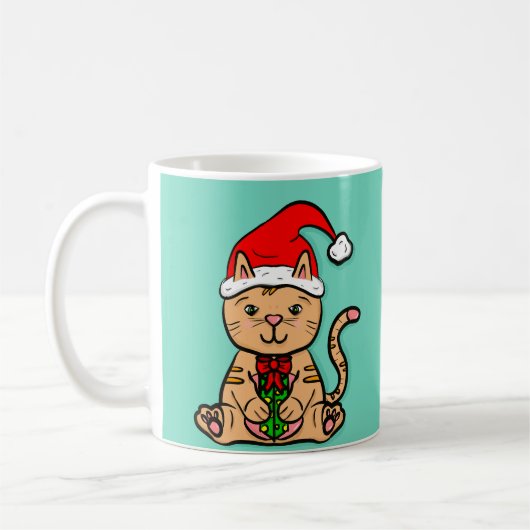 Santa Cat Tasse (Links)