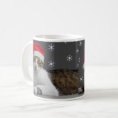 Santa Cat Tasse (Vorderseite Links)