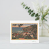 Santa Catalina, CA - Avalon Bay Postkarte (Stehend Vorderseite)