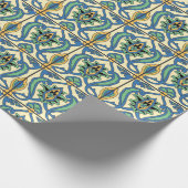 Santa Catalina - Insel Tile Design Geschenkpapier (Ecke)