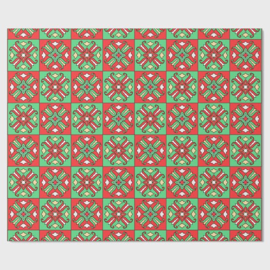Santa Catalina Insel Tile Geschenkpapier (Flach)