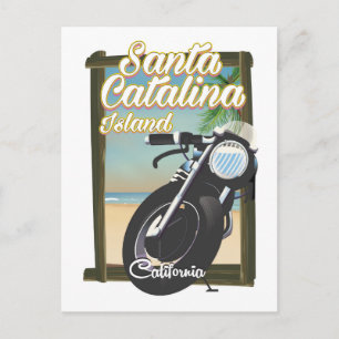 Santa Catalina Island, Kalifornien USA Postkarte