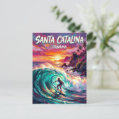 Santa Catalina Panama Postkarte (Stehend Vorderseite)