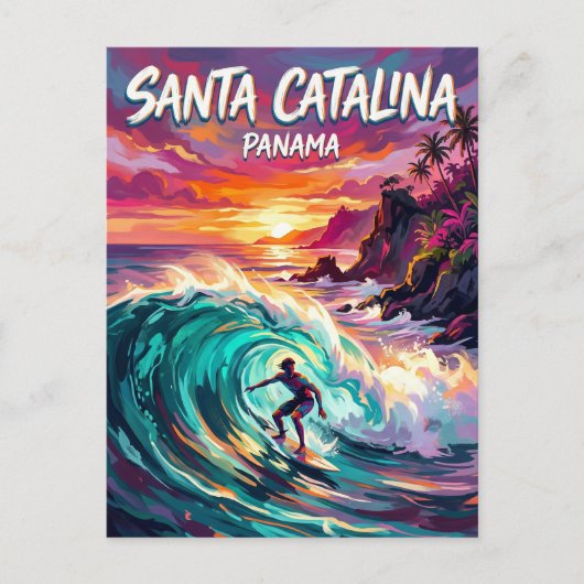 Santa Catalina Panama Postkarte (Vorderseite)