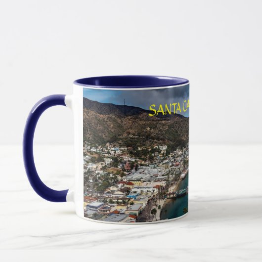 Santa Catalina PanoramicIsland Tasse (Links)