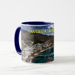 Santa Catalina PanoramicIsland Tasse