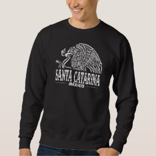 Santa Catarina Mexico Adle Retro Vintage Notlage Sweatshirt