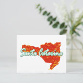 Santa Catarina Postkarte (Stehend Vorderseite)