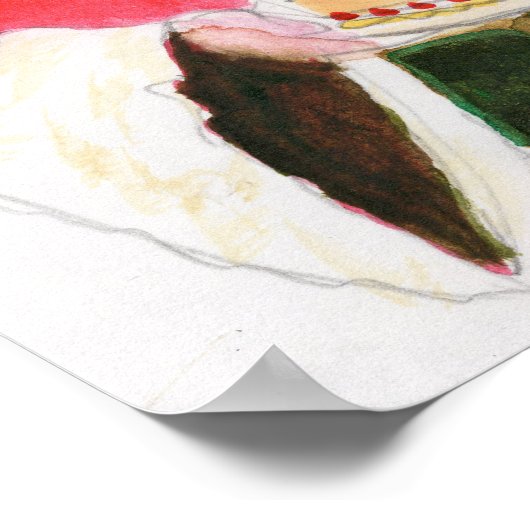 Santa Celebration Poster (Ecke)