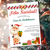 Santa Cena de Nochebuena Weihnachts-Party Einladung