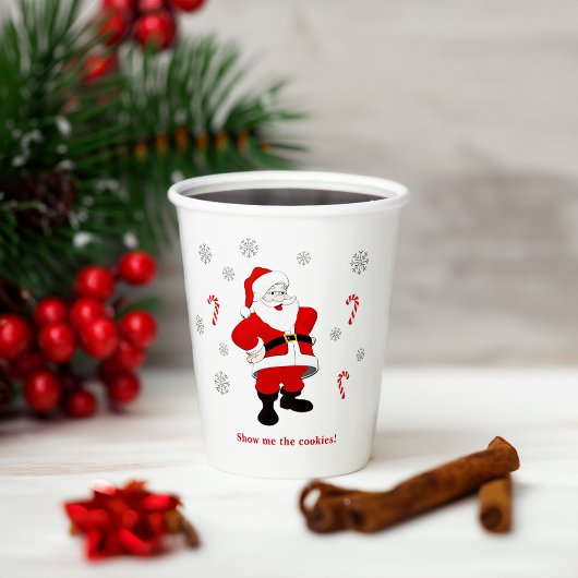 Santa Chear Papiertasse Pappbecher