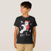Santa Checking The Nice And Naughty List I Tried T-Shirt (Vorne ganz)