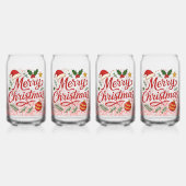 Santa Cheer Can Glasses Dosenglas (Hinten)