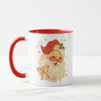 Santa Cheer Mug – Festive Holiday Design Tasse