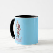 Santa Cheers Tasse (Vorderseite Links)