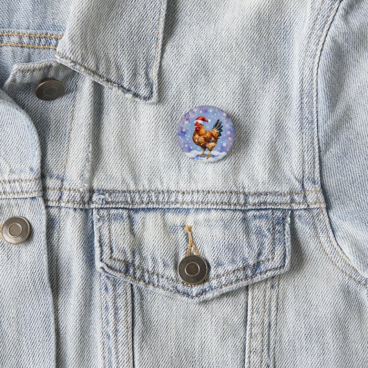 Santa Chicken Button (Beispiel)