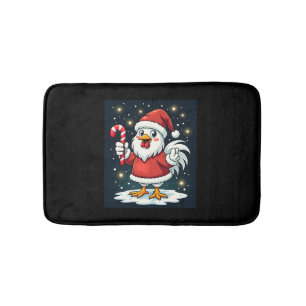 Santa Chicken Joy Badematte